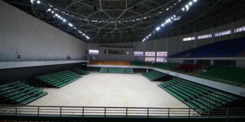 贵州师范学院体育馆看台座椅项目竣工