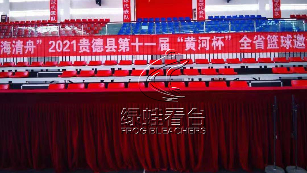 绿蛙看台助力贵德县第十一届“黄河杯”全省篮球邀请赛